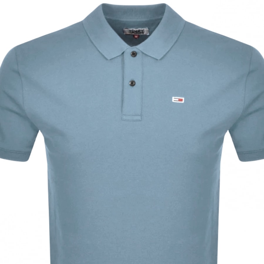 Alternative Image for ProductTommy Jeans Classic Polo T Shirt Blue2
